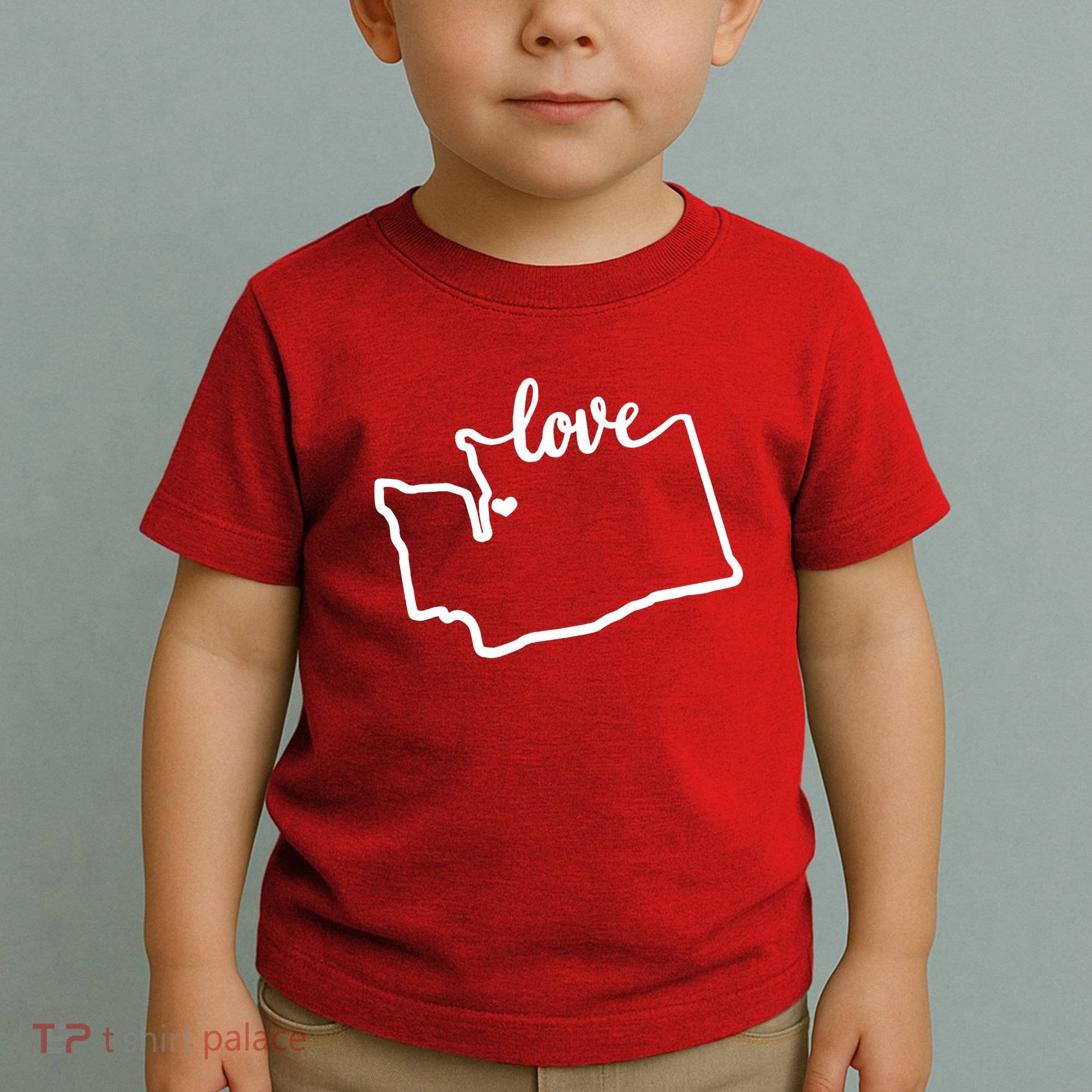 I Love Washington State Toddler T-Shirt