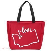 I Love Washington State Tote Bag thumb 0