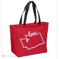 I Love Washington State Tote Bag thumb 2
