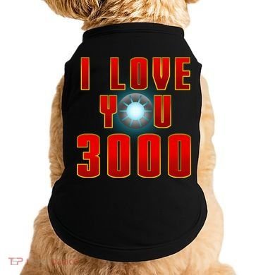 I Love You 3000 Doggie Tank