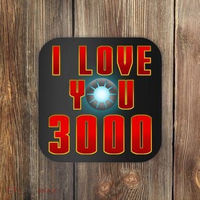 I Love You 3000 Coaster