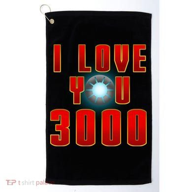 I Love You 3000 Golf Towel