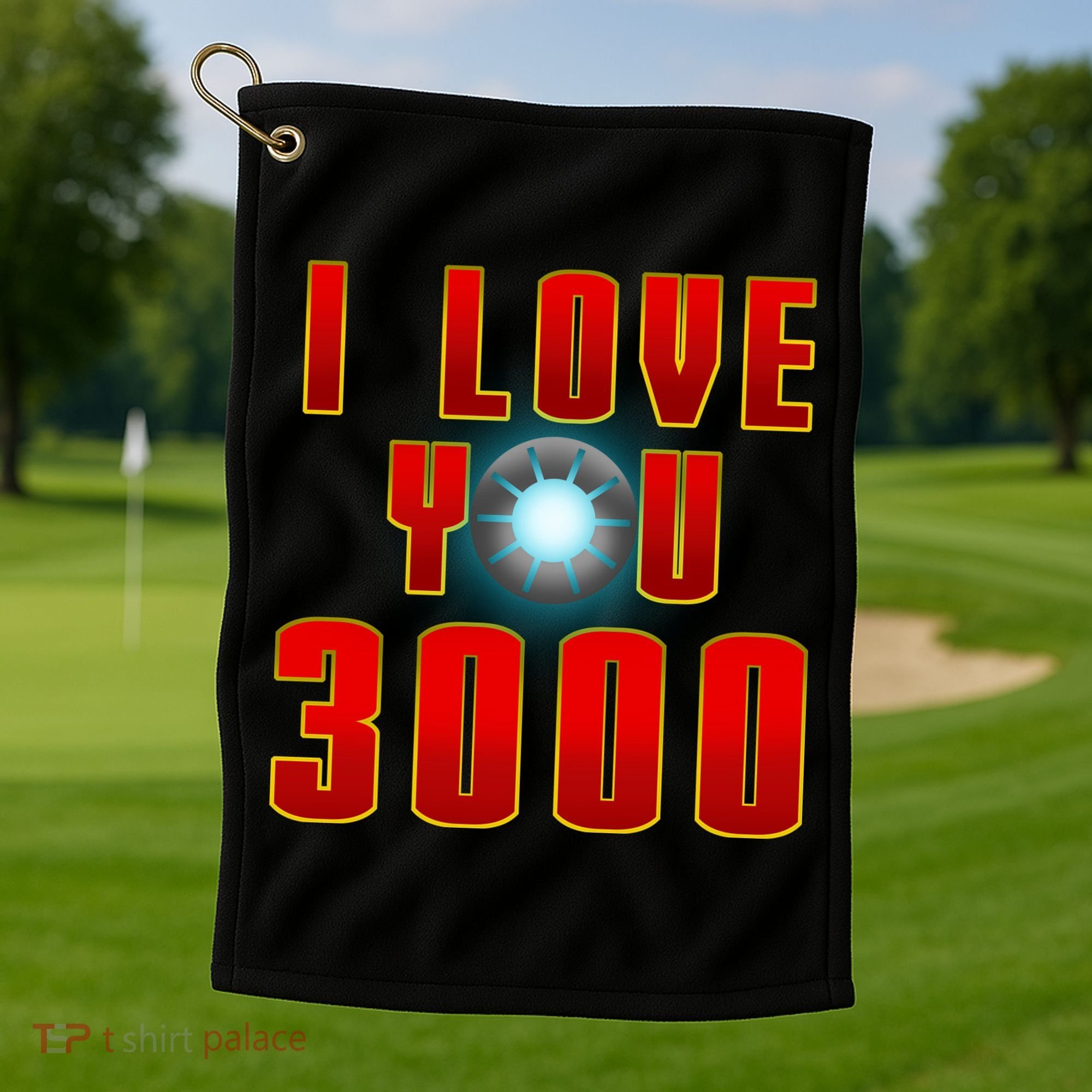 I Love You 3000 Golf Towel