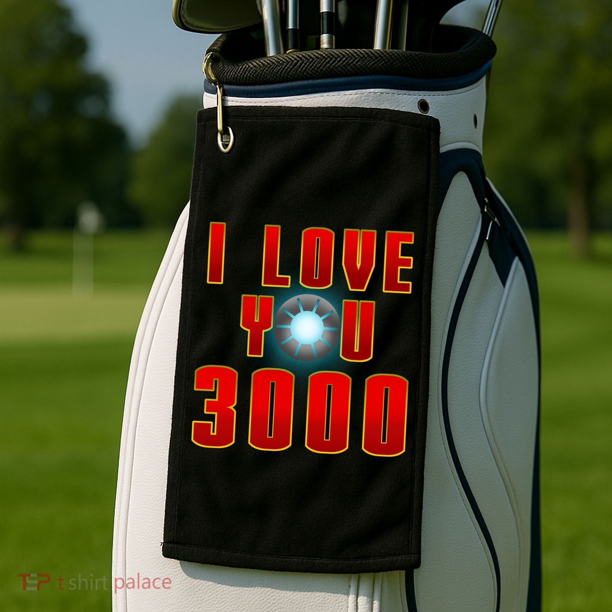 I Love You 3000 Golf Towel