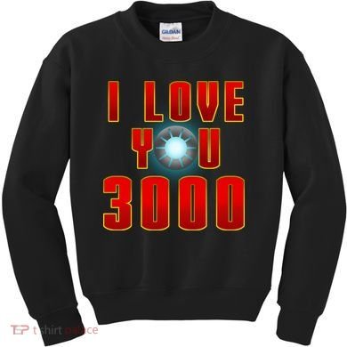 I Love You 3000 Kids Sweatshirt