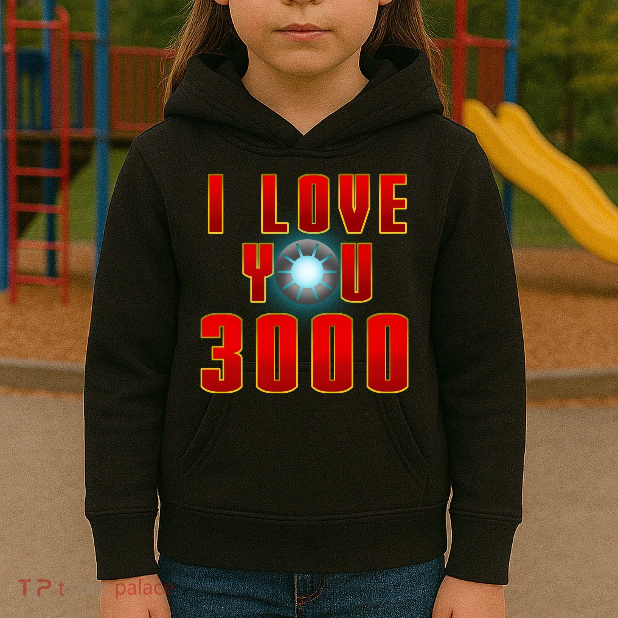 I Love You 3000 Kids Hoodie