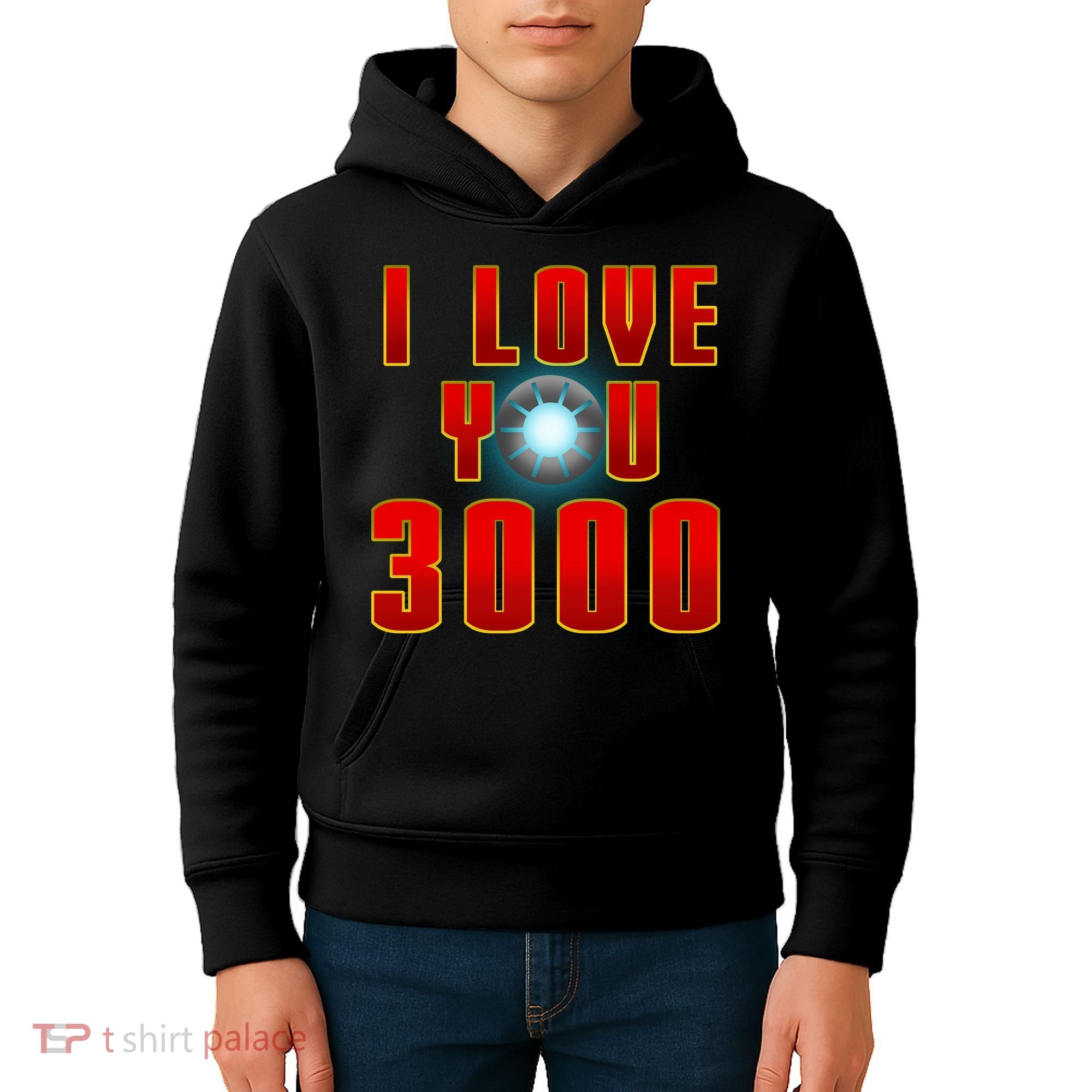 I Love You 3000 Kids Hoodie