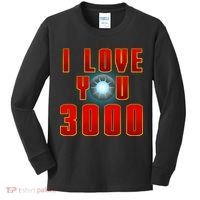I Love You 3000 Kids Long Sleeve Shirt thumb 0