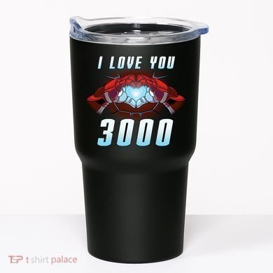 I Love You 3000 Superhero Tumbler