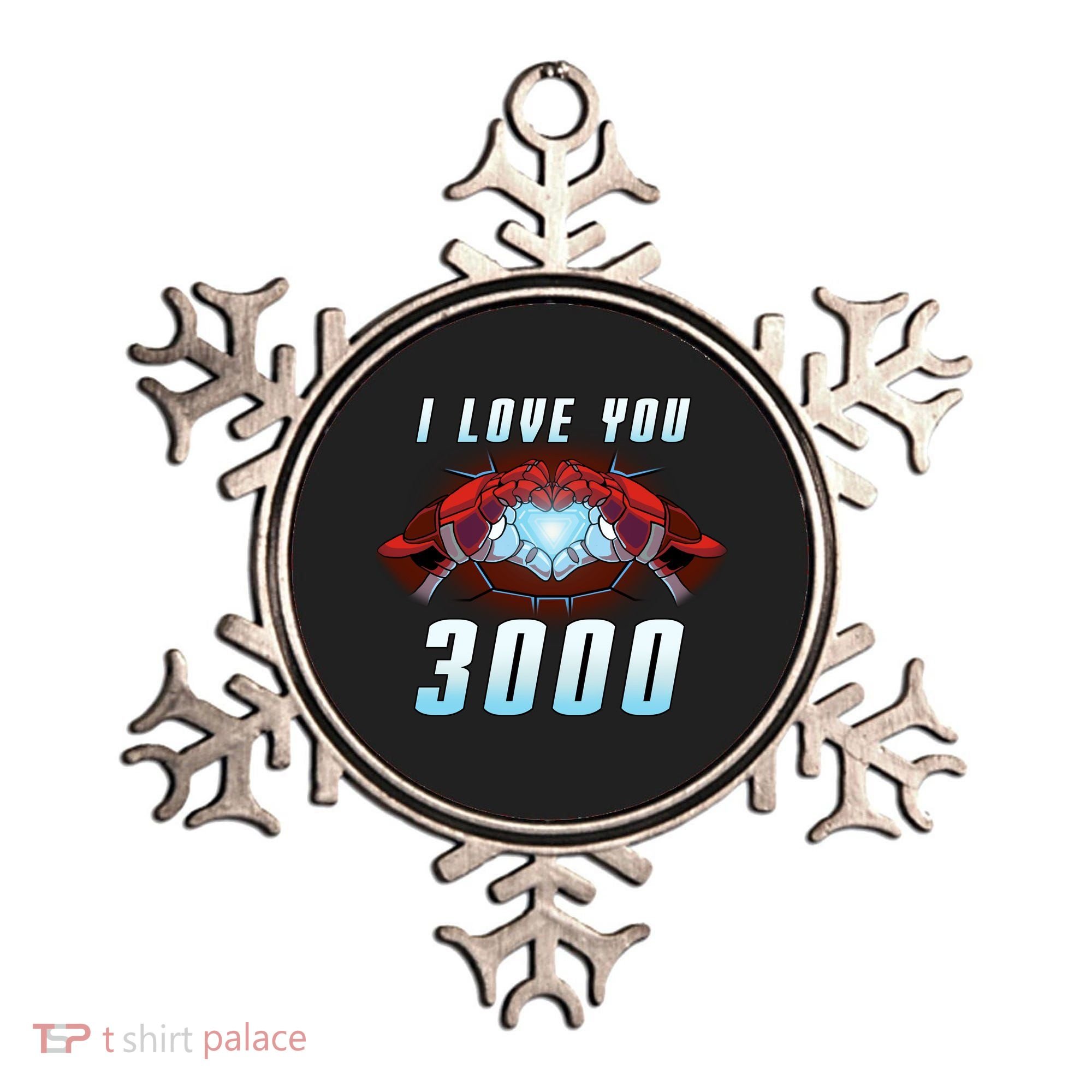 I Love You 3000 Superhero Ornament