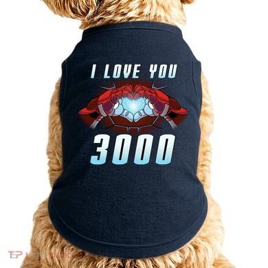 I Love You 3000 Superhero Doggie Tank