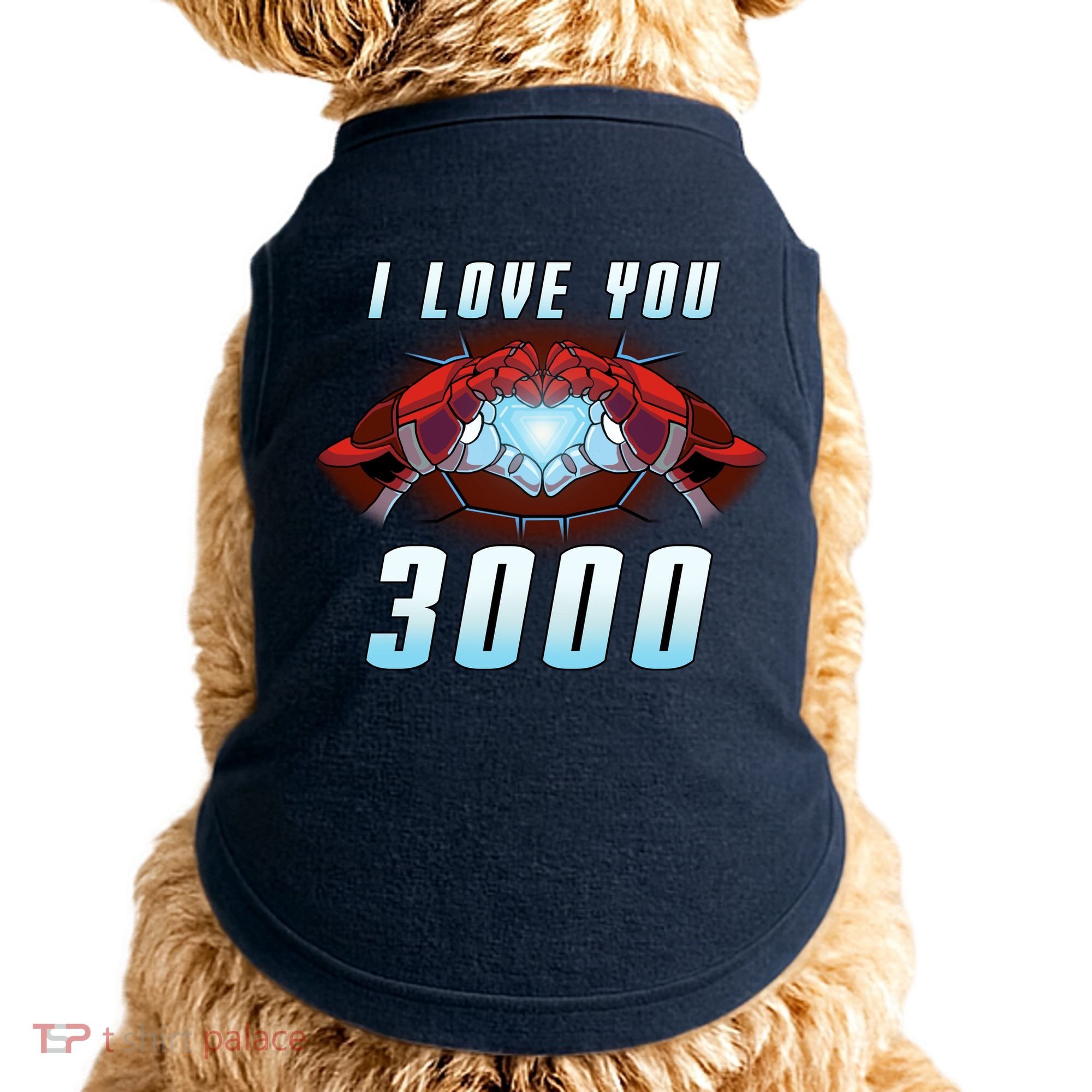 I Love You 3000 Superhero Doggie Tank