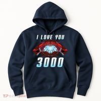 I Love You 3000 Superhero Hoodie thumb 0