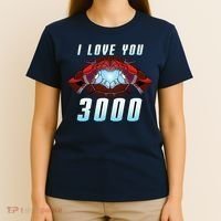 I Love You 3000 Superhero T-Shirt thumb 4