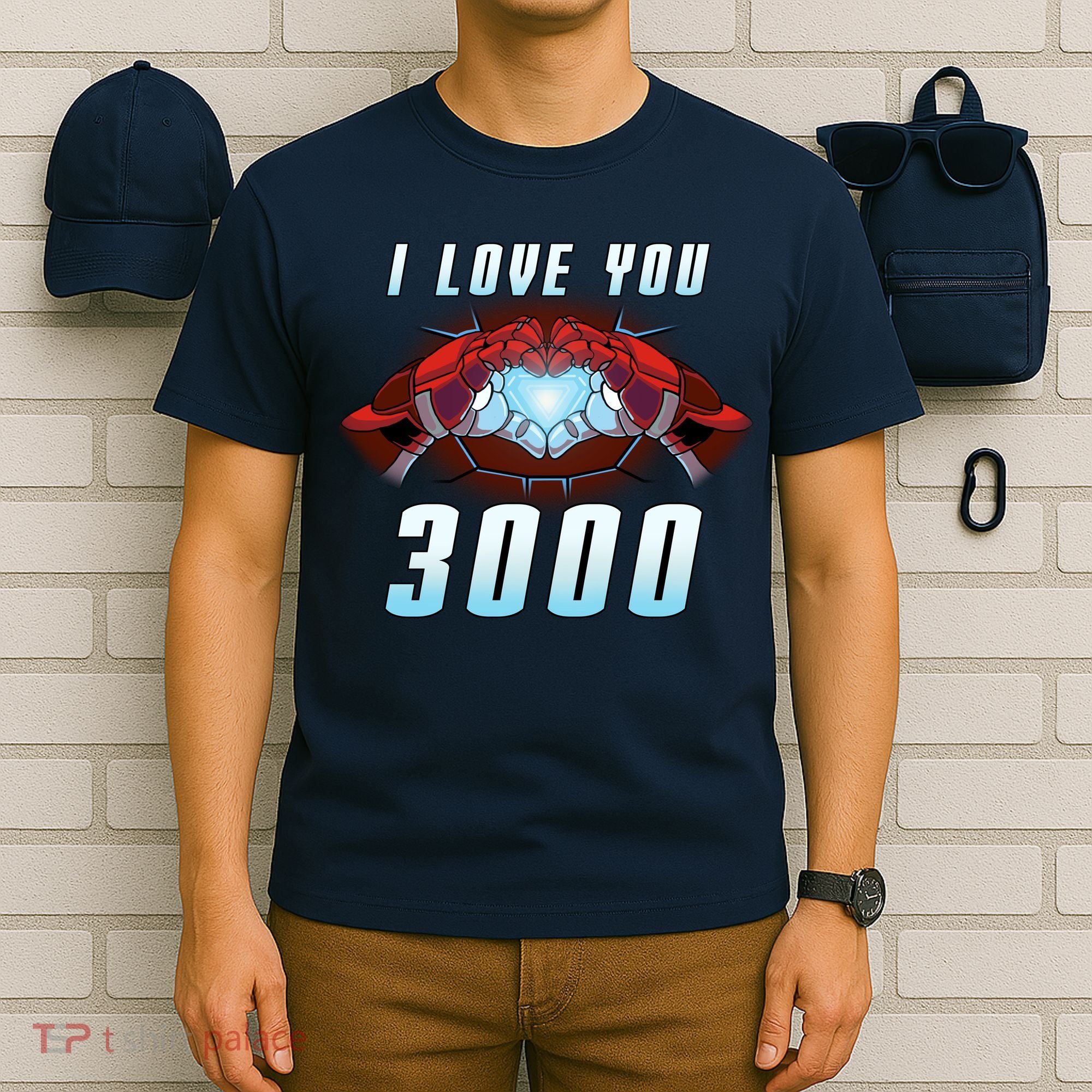 I Love You 3000 Superhero T-Shirt