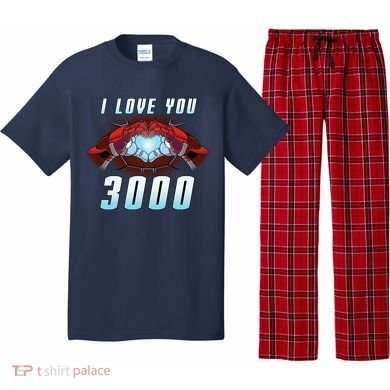 I Love You 3000 Superhero Pajama Set