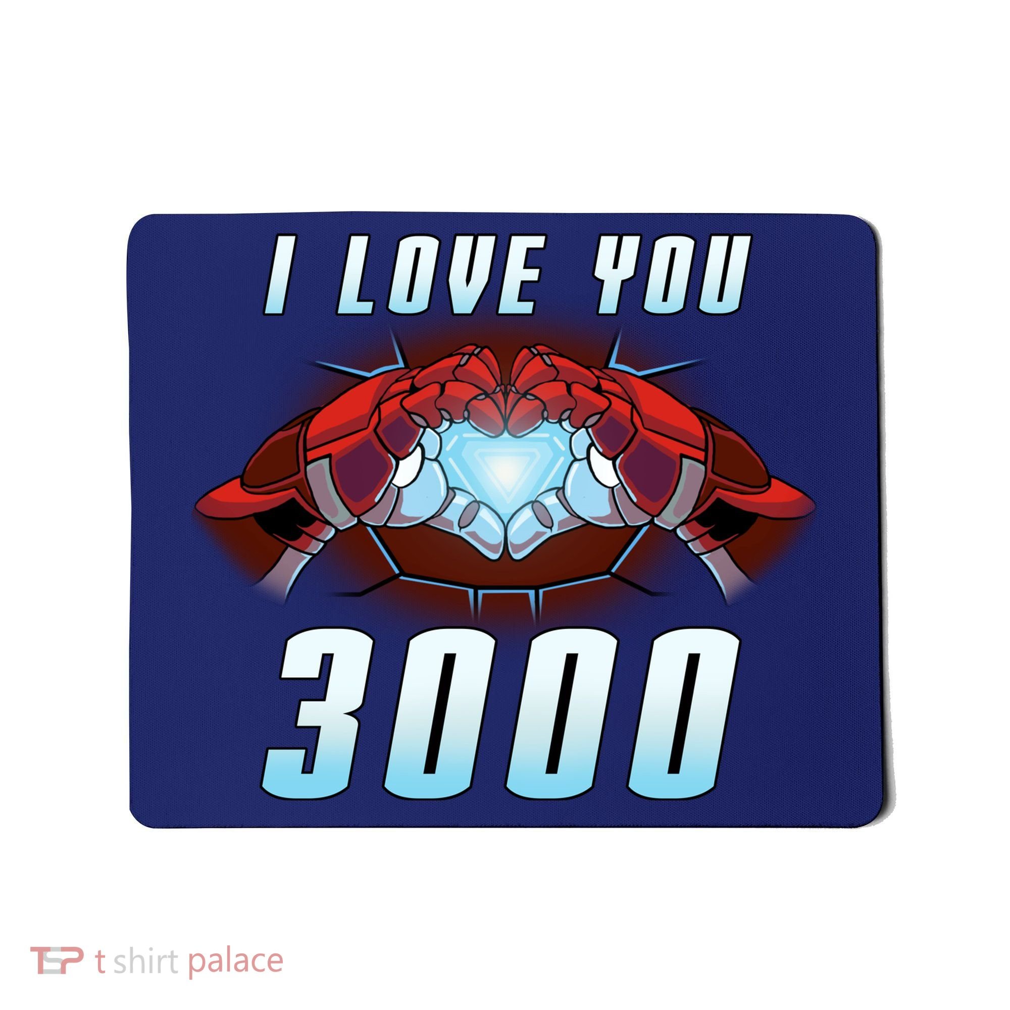 I Love You 3000 Superhero Mousepad