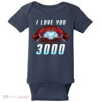 I Love You 3000 Superhero Baby Bodysuit thumb 0