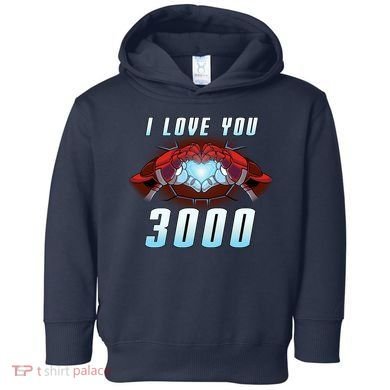 I Love You 3000 Superhero Toddler Hoodie