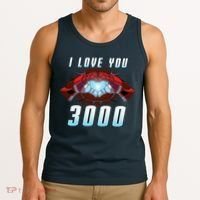 I Love You 3000 Superhero Tank Top thumb 3
