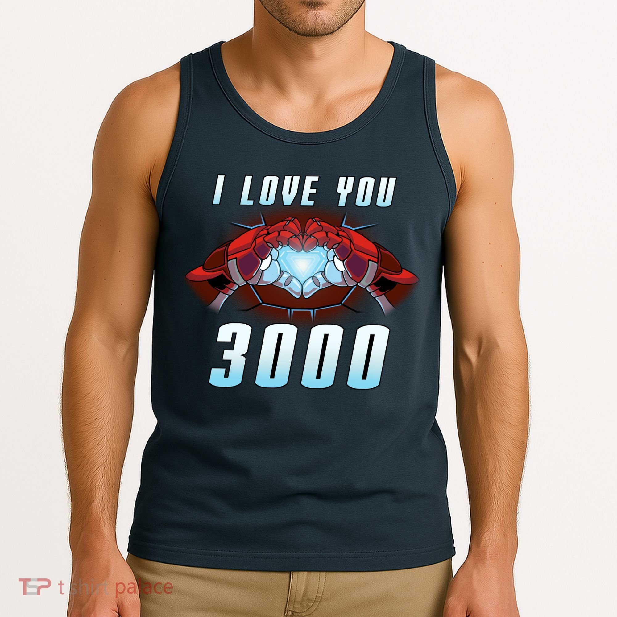 I Love You 3000 Superhero Tank Top
