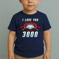 I Love You 3000 Superhero Toddler T-Shirt thumb 2