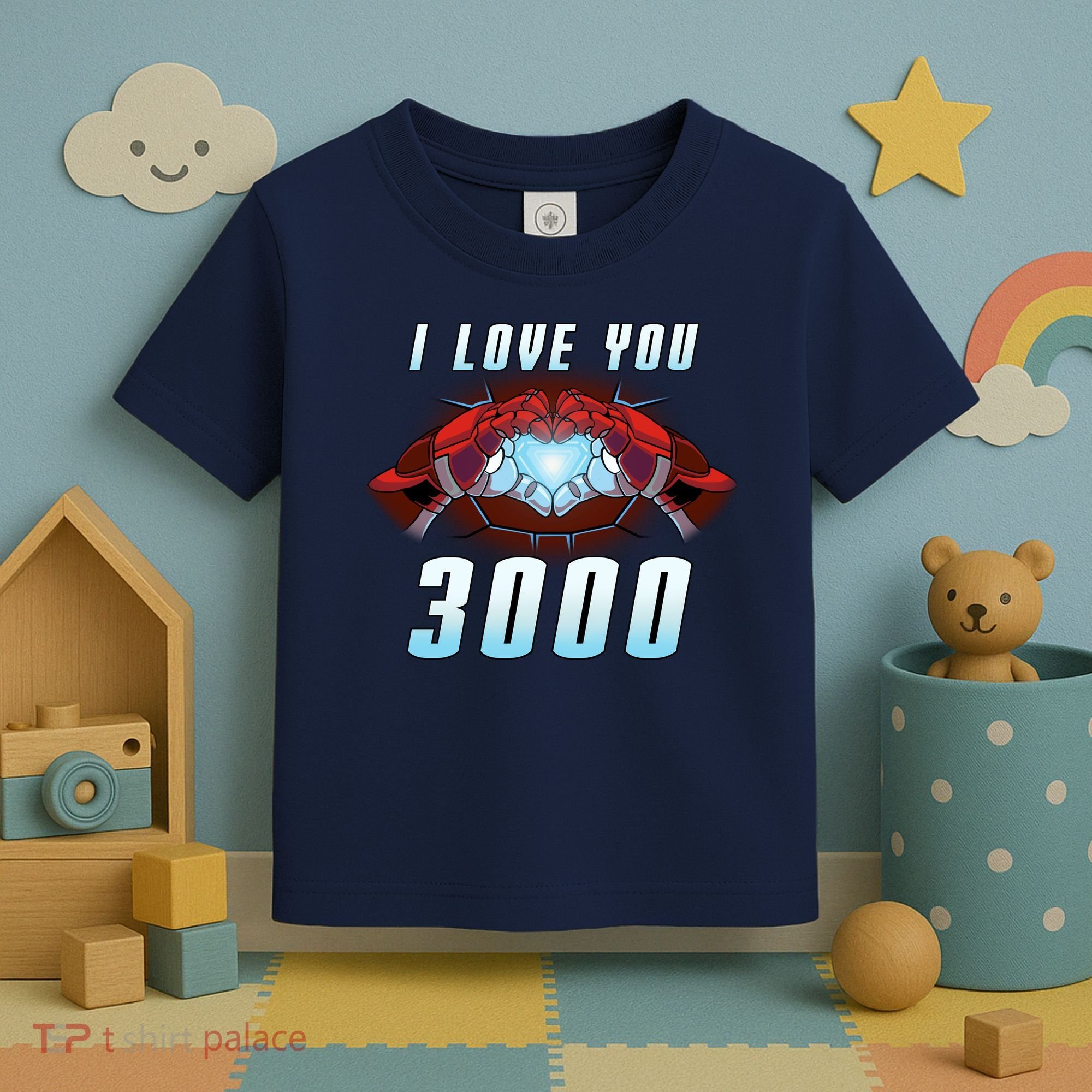I Love You 3000 Superhero Toddler T-Shirt