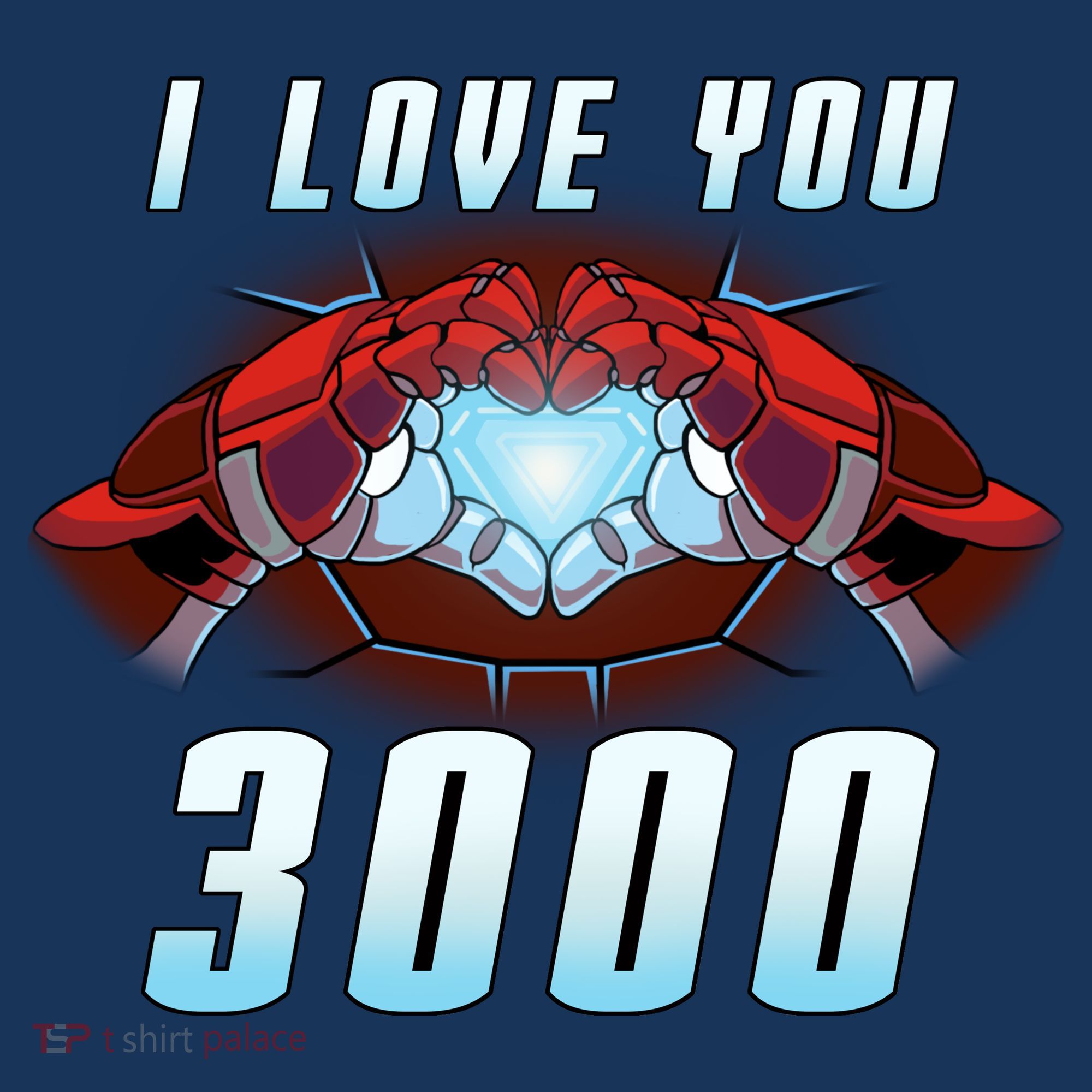 I Love You 3000 Superhero Toddler T-Shirt