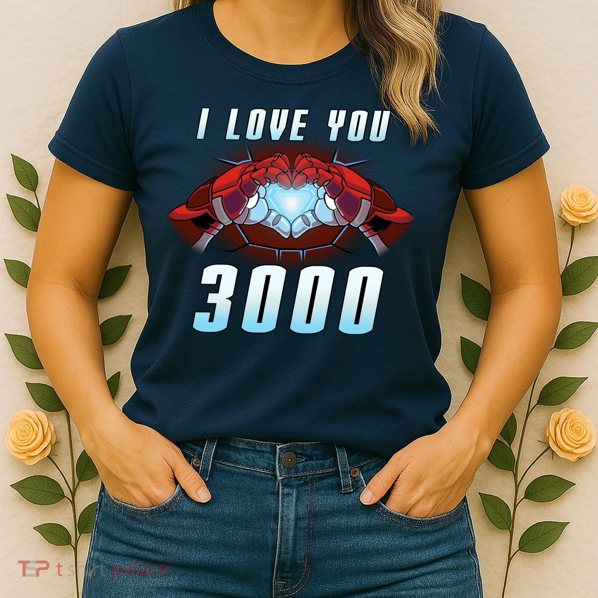 I Love You 3000 Superhero Women's T-Shirt