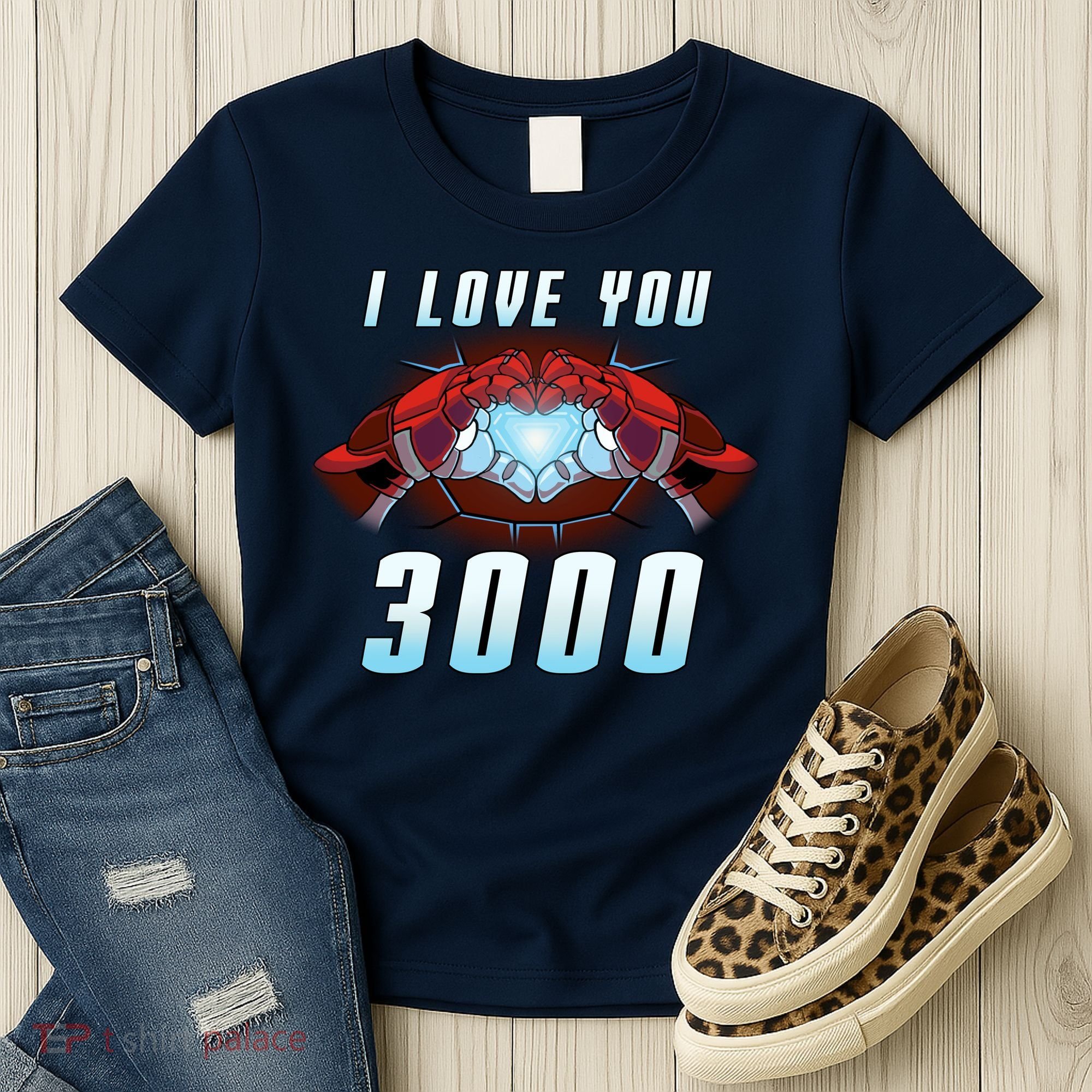 I Love You 3000 Superhero Women's T-Shirt