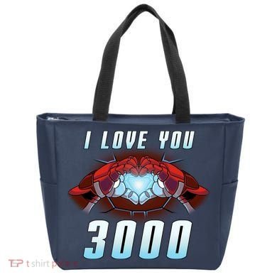 I Love You 3000 Superhero Tote Bag