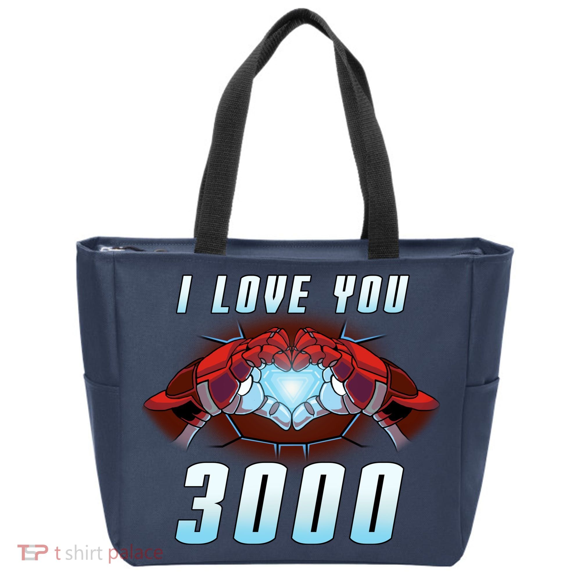 I Love You 3000 Superhero Tote Bag
