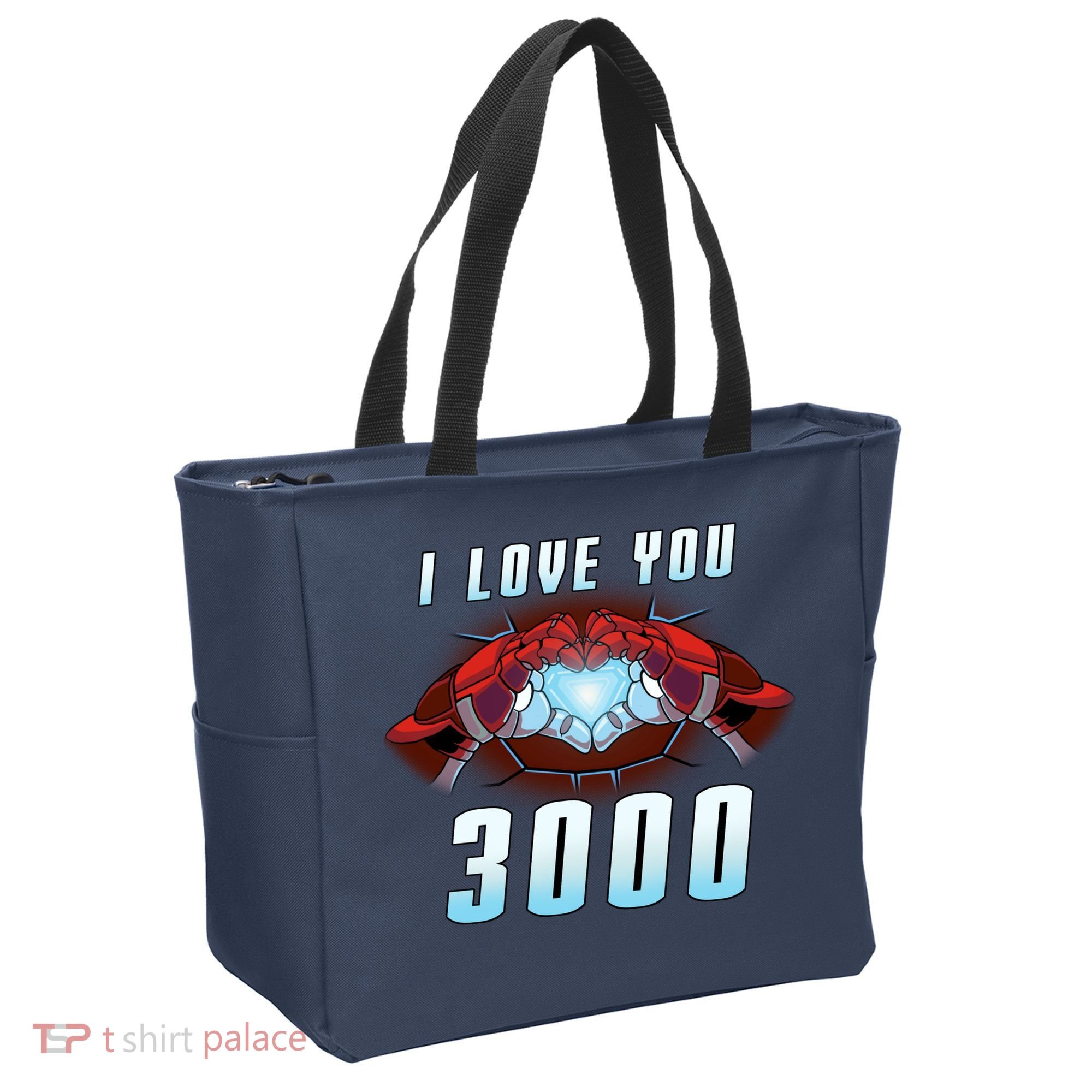 I Love You 3000 Superhero Tote Bag