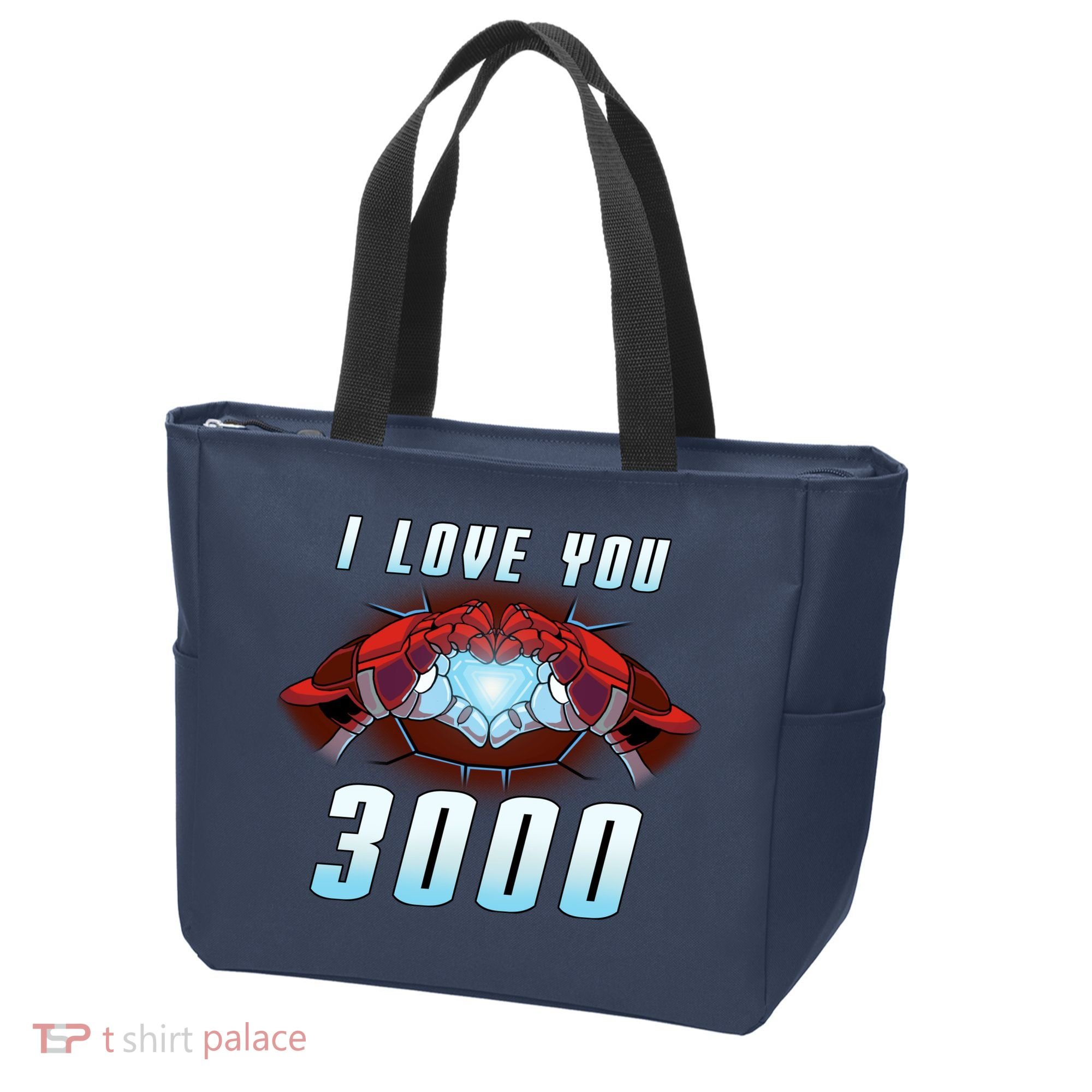 I Love You 3000 Superhero Tote Bag