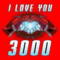 I Love You 3000 Superhero Santa Hat thumb 1