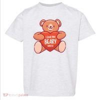 I Love You Beary Much Toddler T-Shirt thumb 0