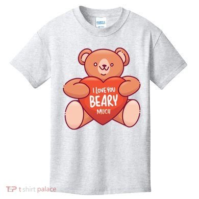 I Love You Beary Much Kids T-Shirt
