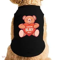I Love You Beary Much Doggie Tank thumb 0