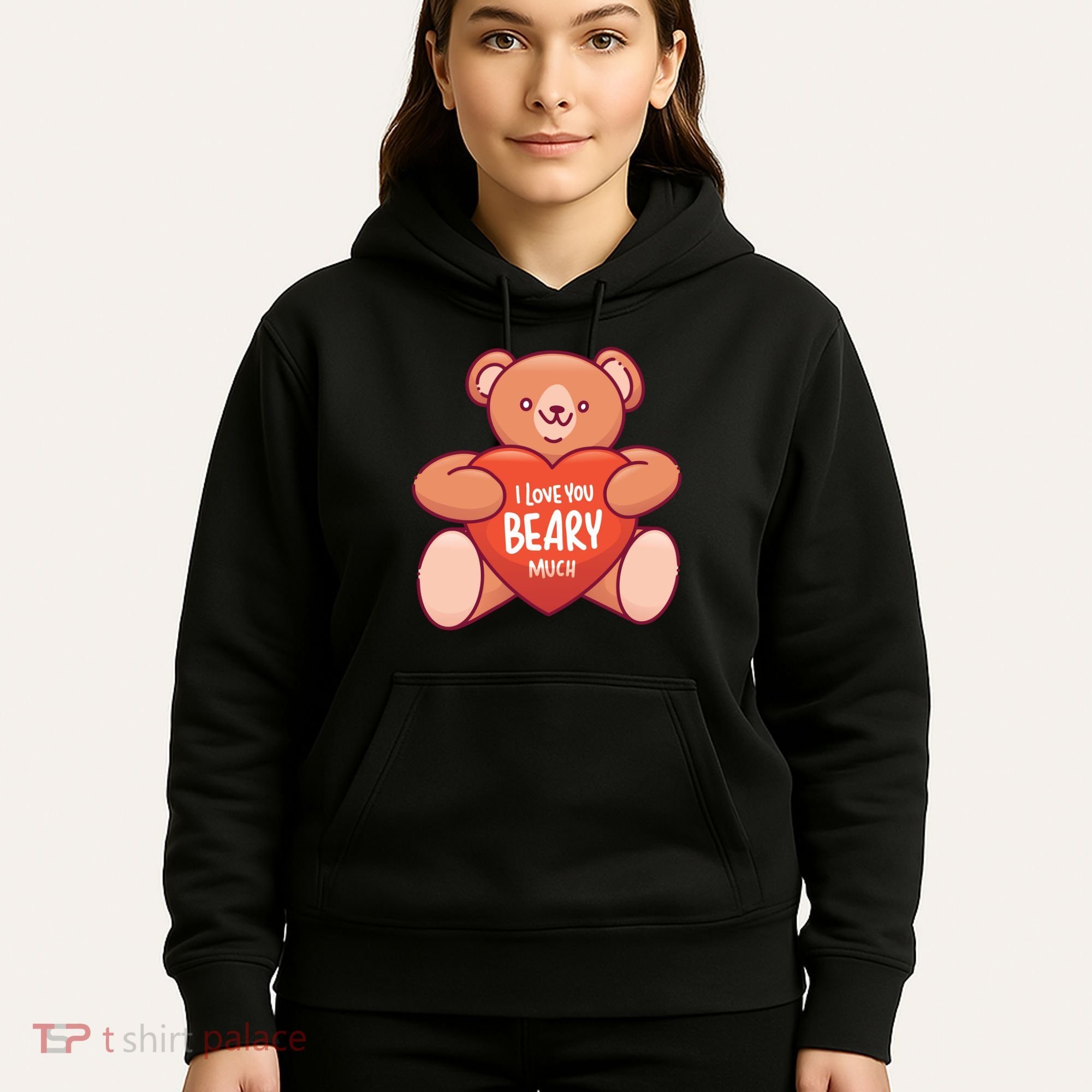 I Love You Beary Much Hoodie
