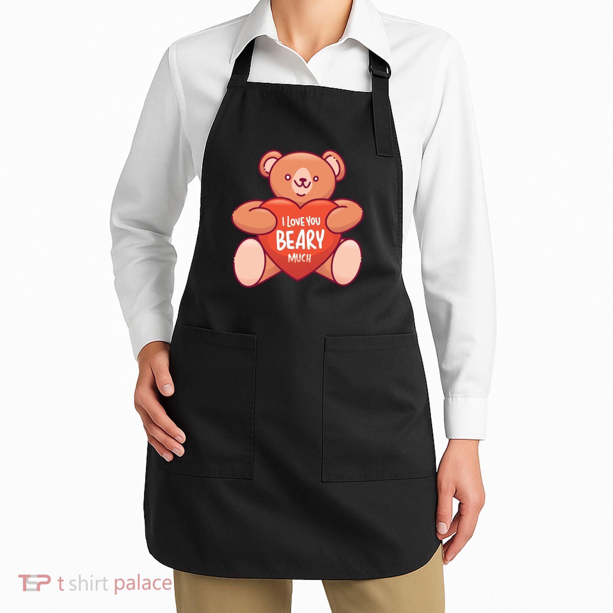 I Love You Beary Much Apron