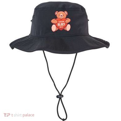 I Love You Beary Much Bucket Hat