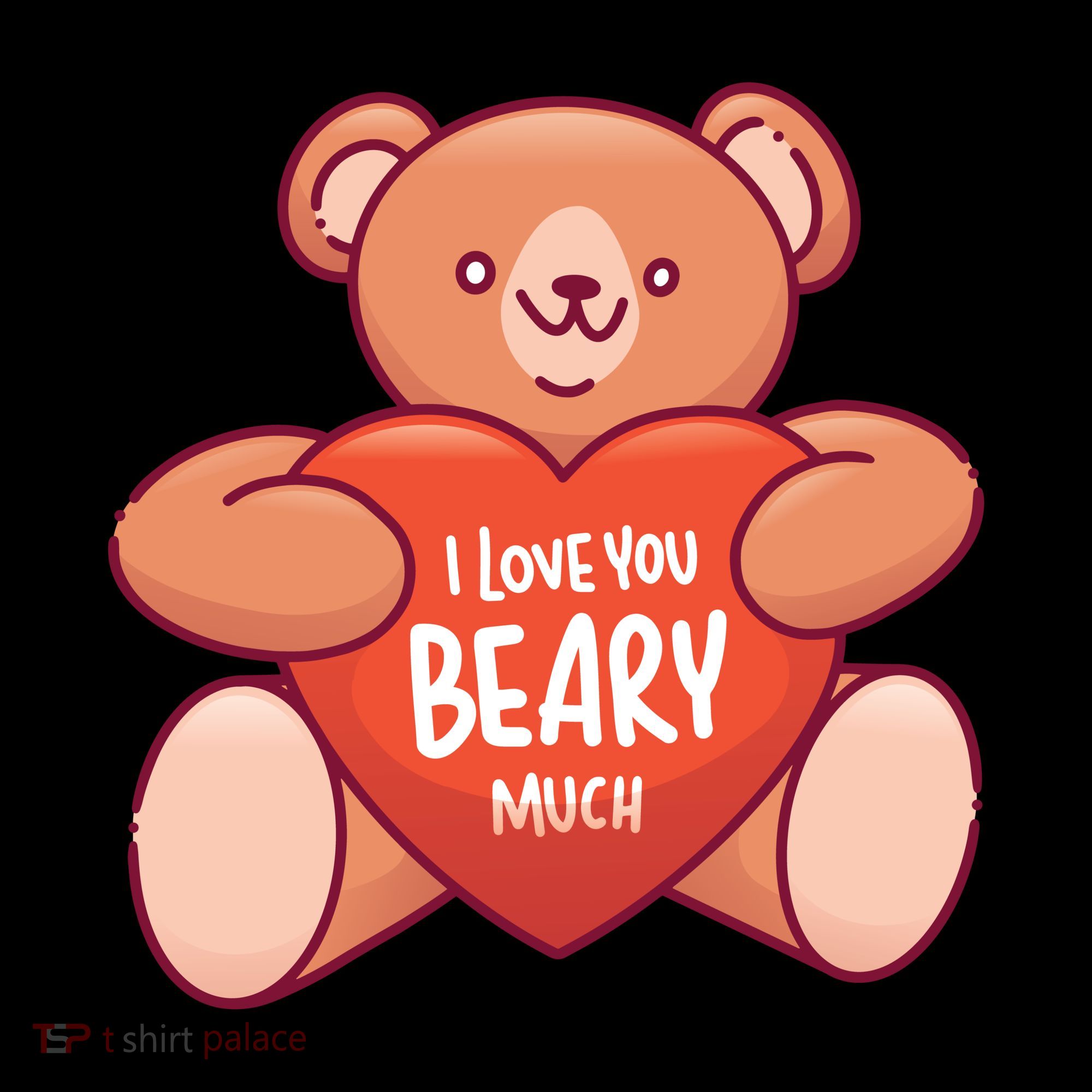 I Love You Beary Much Women's Hoodie