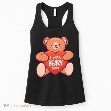 I Love You Beary Much Women's Tank Top