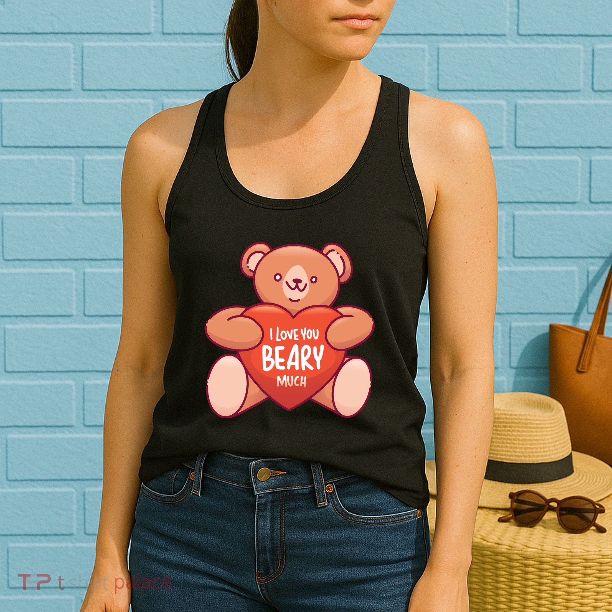 I Love You Beary Much Women's Tank Top