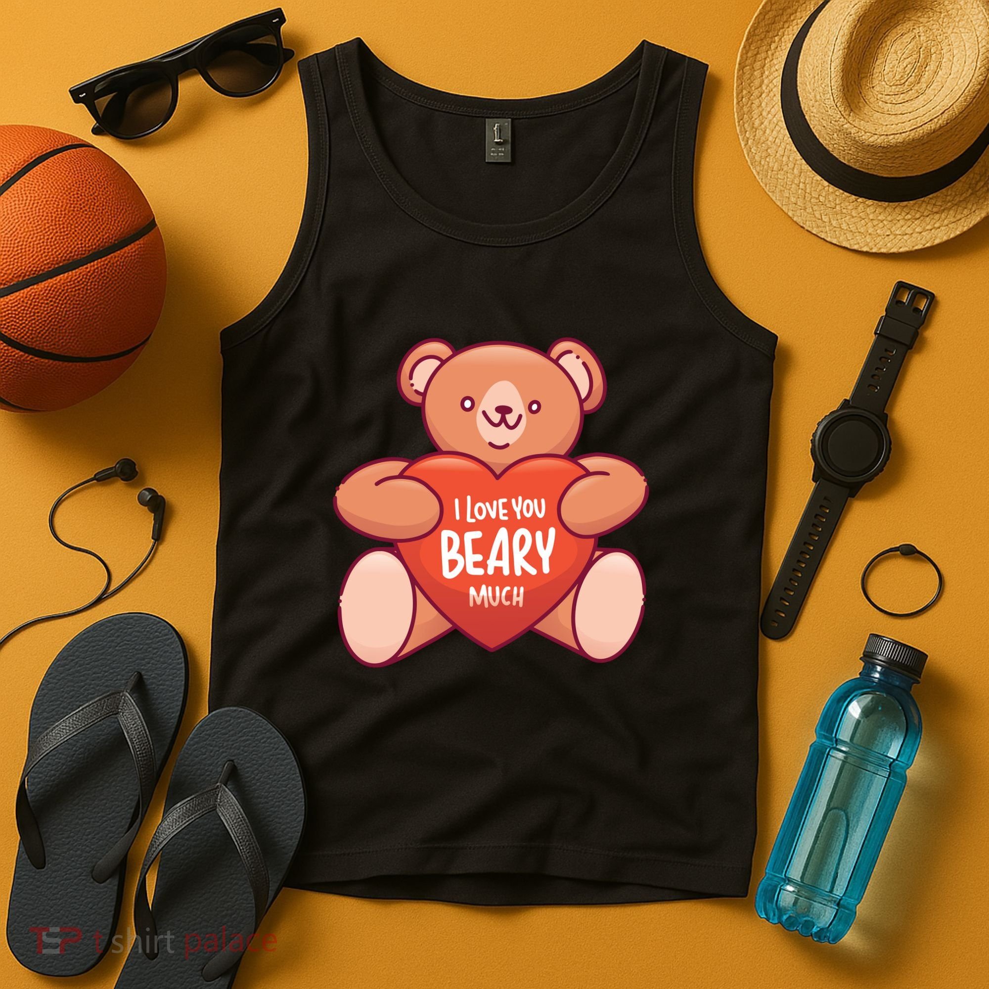 I Love You Beary Much Tank Top