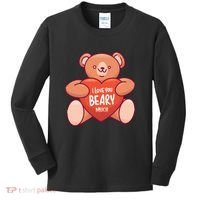 I Love You Beary Much Kids Long Sleeve Shirt thumb 0