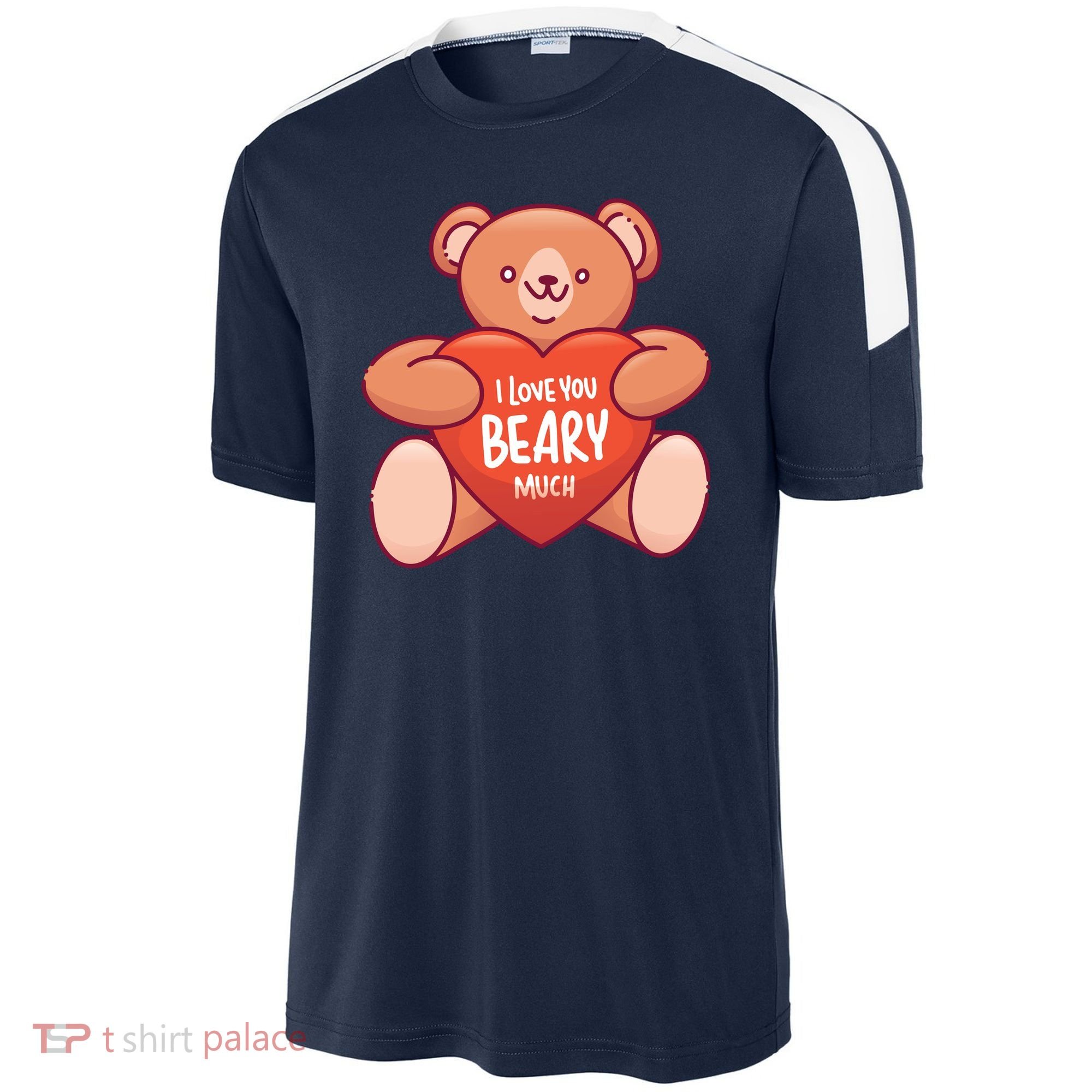 I Love You Beary Much Sport-Tek Competitor United Soccer Jersey