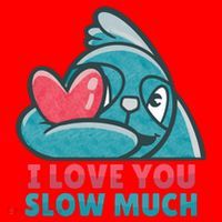 I Love You Slow Much Santa Hat thumb 1