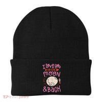 I Love You To The Moon And Back Beanie thumb 0