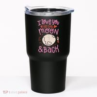 I Love You To The Moon And Back Tumbler thumb 0